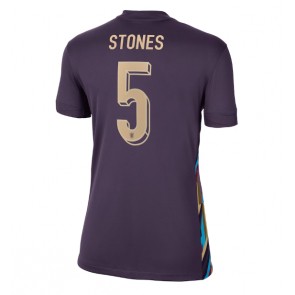 England John Stones #5 Udebanetrøje Dame EM 2024 Kort ærmer